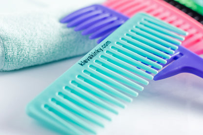 Wide-Tooth Detangling Comb (No Handle) KlevaKinky