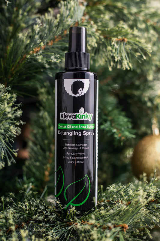 Castor Oil and Shea Butter Detangling Spray klevakinkyy
